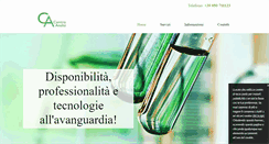 Desktop Screenshot of centroanalisicascina.com