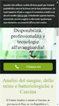 Mobile Screenshot of centroanalisicascina.com